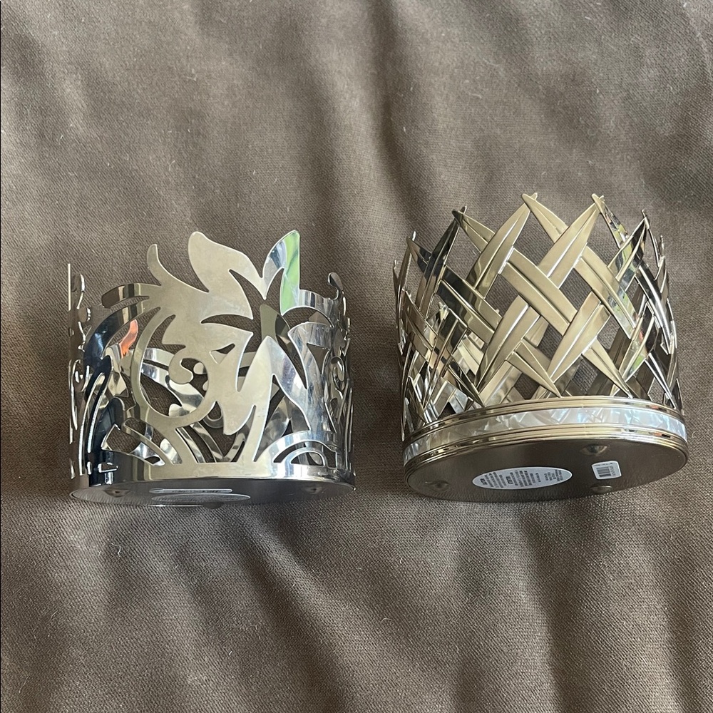 Two Bath and Body Works Candle Holders